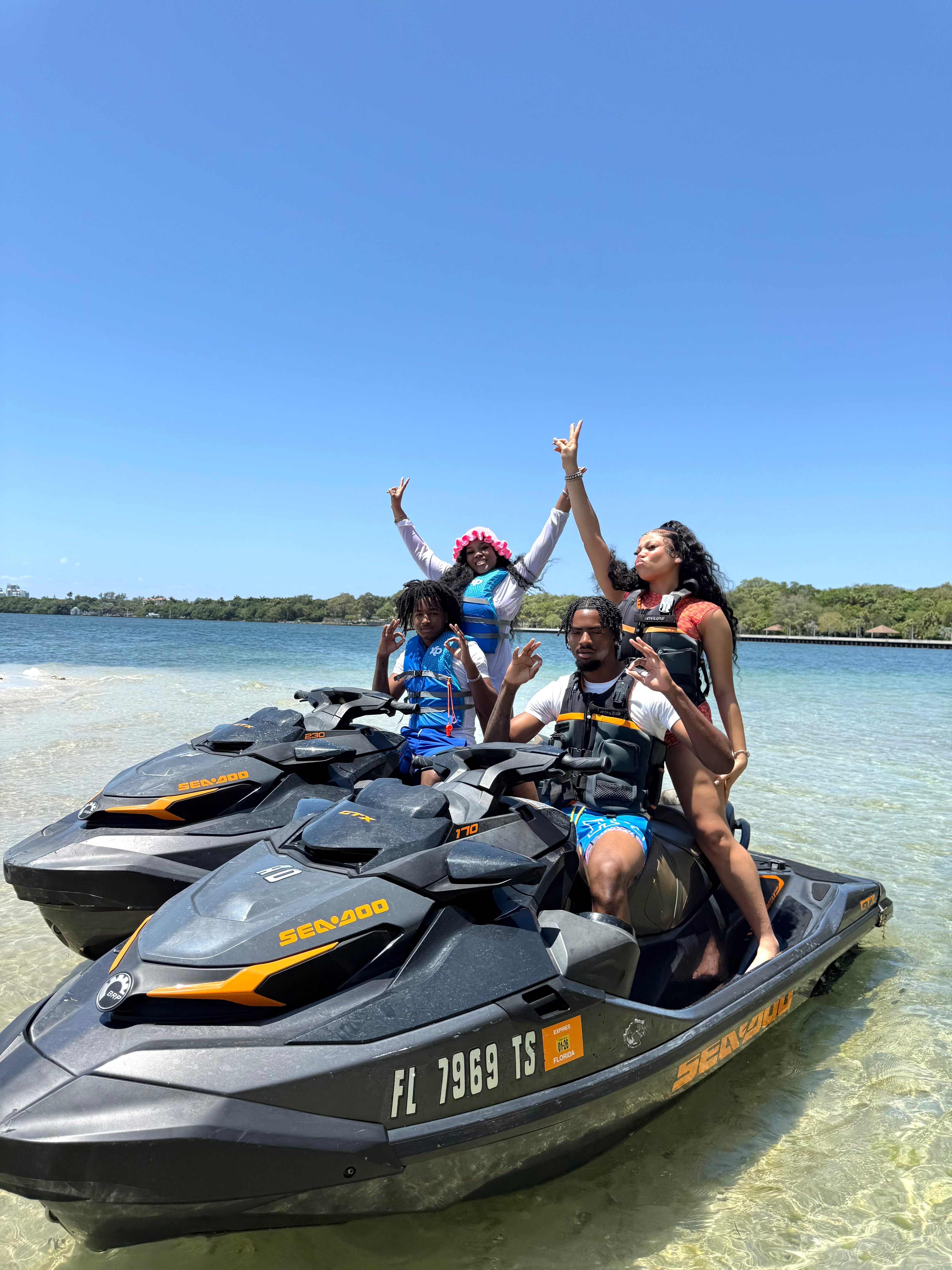 Jet ski rental - double rider (1 hour)